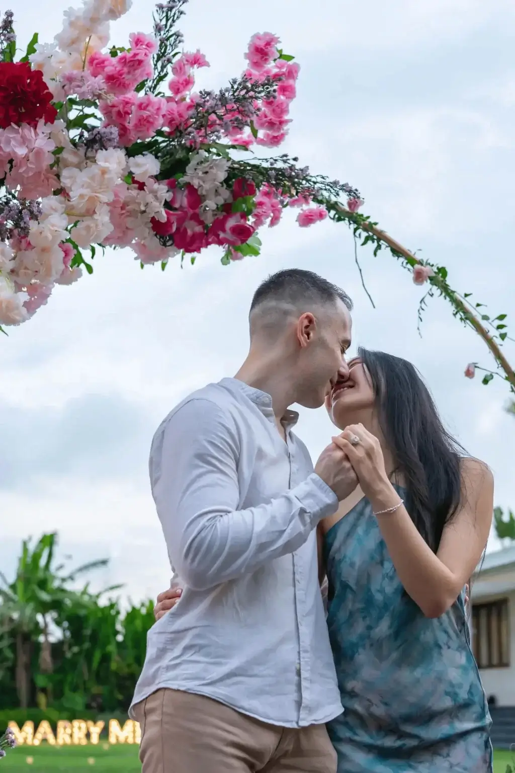 Tessellate Singapore couple engagement proposal
